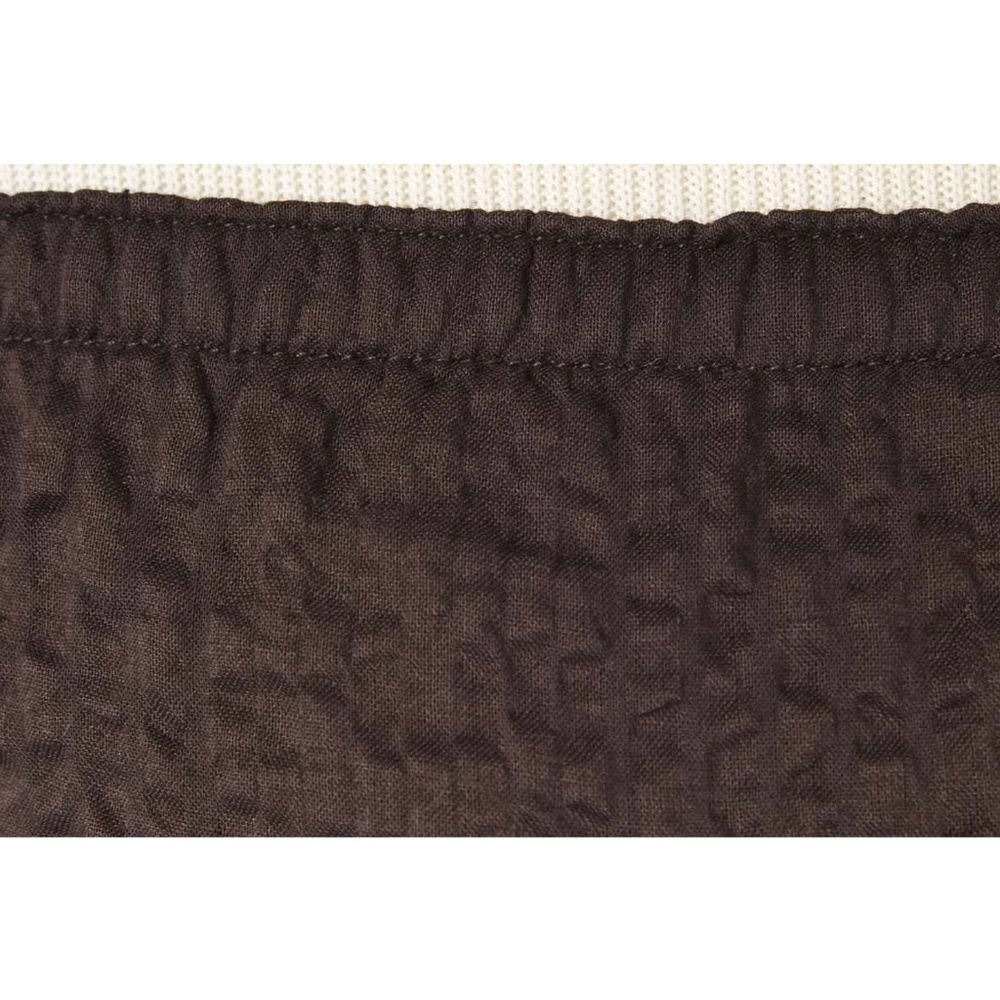 🍍J. CREW Brown Textured Fit & Flare Strapless Summer Dress - Picture 6 of 7